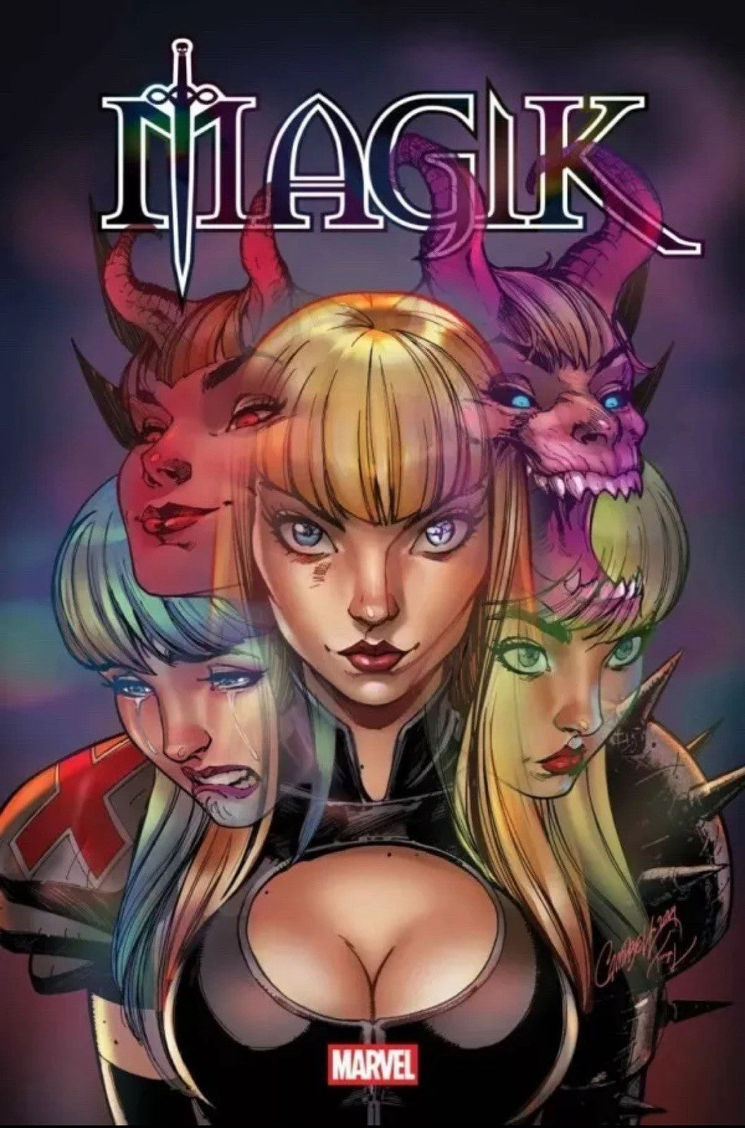 [4 PACK] MAGIK #4 J SCOTT CAMPBELL TRADE VARIANT