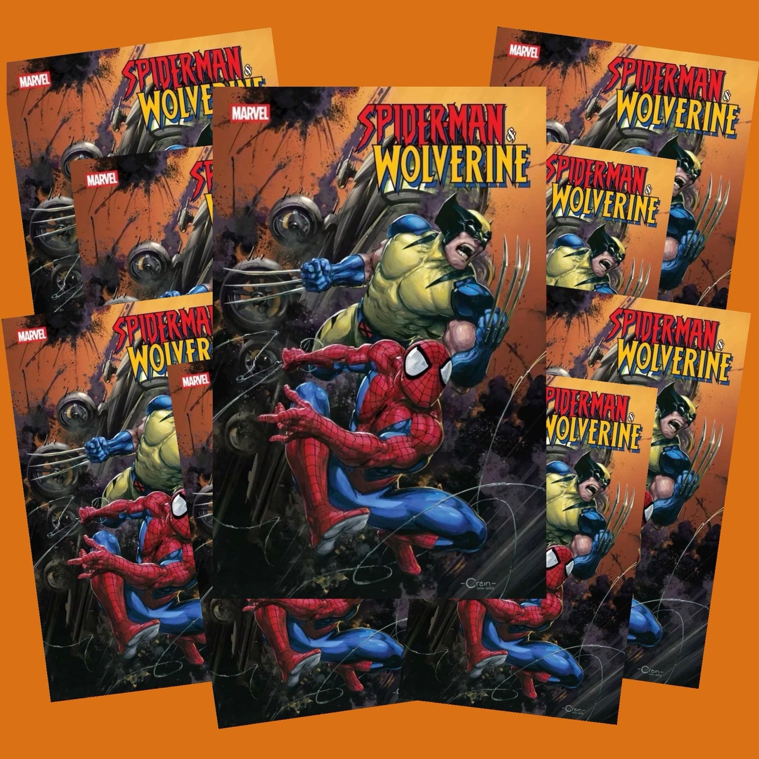 Spider-Man, Wolverine, Clayton Crain