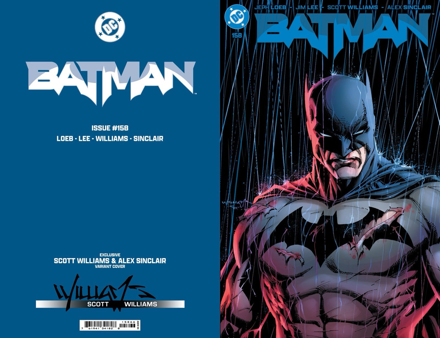 🔥🚨 [FREE TRADE] BATMAN #158 SCOTT WILLIAM HUSH VARIANT - LMT 800 🔥 PRE 4/15🔥